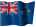 Small animated New Zealand flag graphic for a white background