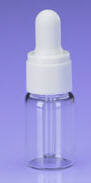 4 ml Glass Vial with White Dropper