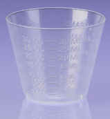 1 Ounce Plastic Graduated Measuring Cup